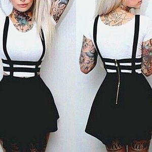 Suspender skirt